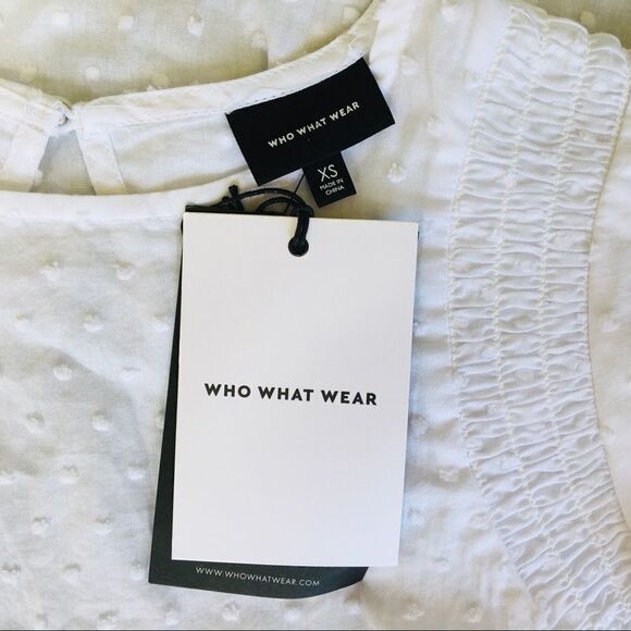 Who What Wear New Women’s Top Sleeveless Ruffle Blouse XS S NWT - Picture 6 of 12